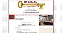 Desktop Screenshot of bergmanlock.com